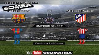 barcelona fc vs atletico madrid - Bomba Patch 2008 PS2, AethersX2, MYPS2, NETHERSX2, PCSX2 Iso