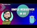 Simple webserver in Go || Golang || net/http package