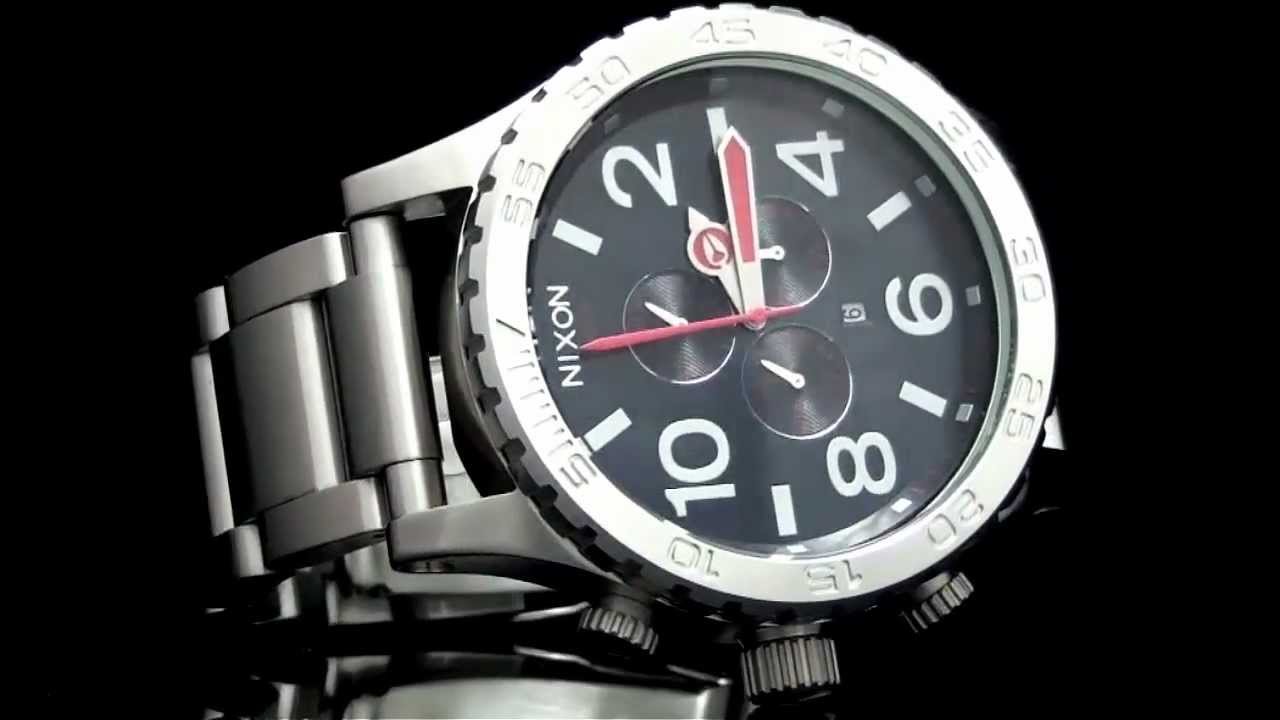 Nixon 51-30 Chrono Navy - YouTube