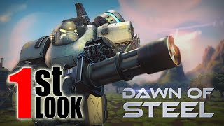 Dawn of Steel - جهّزوا آلاتكم الحربية! (نظرة أولى على أسلوب اللعب على نظام iOS) screenshot 1