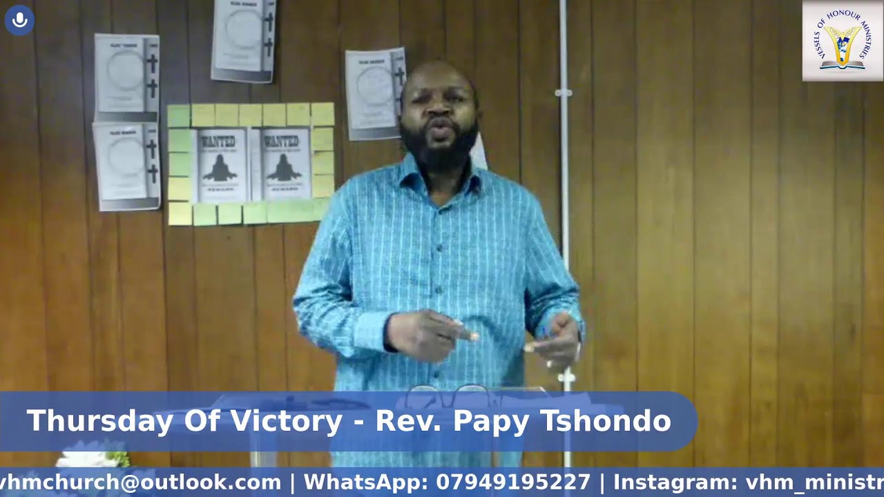 Thursday Of Victory - Rev. Papy Tshondo