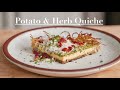 Potato & Herb Quiche