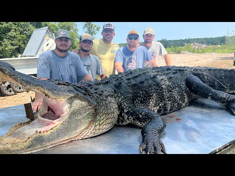 This Gator was BIG and SO MEAN! {Catch Clean Cook} We got Big John