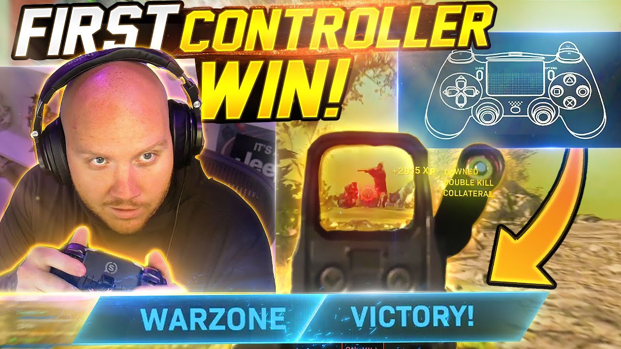 FIRST WIN WITH A CONTROLLER ON WARZONE! Ft. Crowder, DougisRaw ...