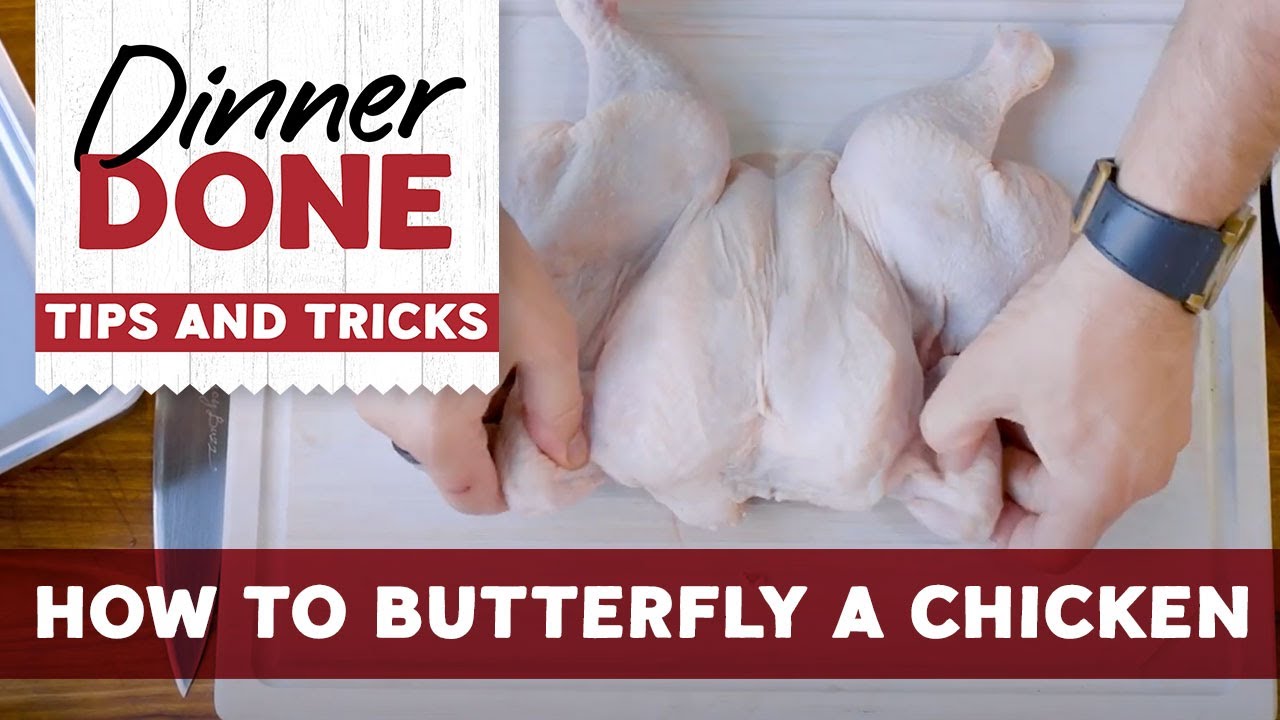 Butterflying Chicken Using Hand Tips & Tricks: How To Butterfly A Chicken - YouTube