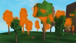 PUTTING OUT FIRES IN ROBLOX... @imaflynmidget