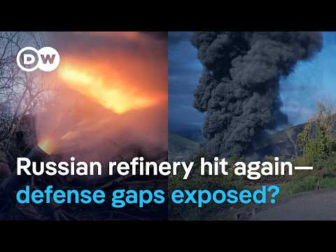 Ukraine's refinery attacks expose Russia's air defense challenge | DW News

Black smoke, black rain and now evacuation orders: Ukraine has struck the Tuapse oil refinery for the third time in less than two weeks. The facility has reportedly stopped production entirely, at least three people have been killed, and locals are asking why air defenses failed to stop the attacks.

#Ukraines #refinery #attacks #expose #Russias