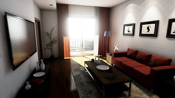 Unreal Engine 4 - !! Photorealistic Apartment !! - Techdemo - 4K - MRGV