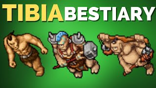 TIBIA BESTIARY Cyclops, Cyclops Smith, Cyclops Drone - Thais