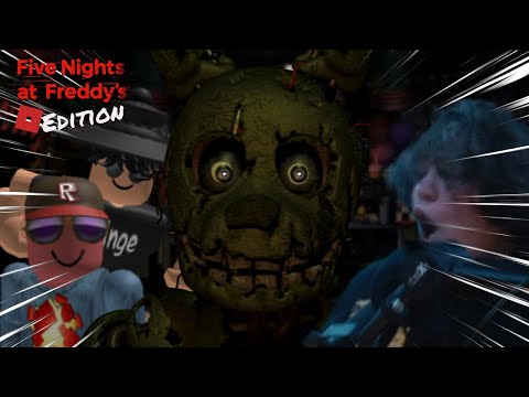WE TRIED FNAF MULTIPLAYER... (Face Cam)