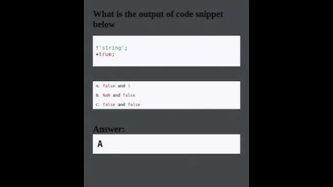 Type coercion in JavaScript  interview question #shorts #javascript #ytshorts