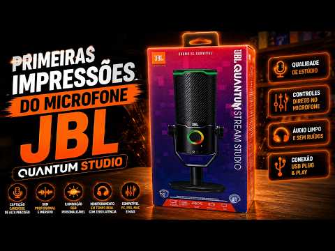 First impressions of the JBL Quantum Stream Studio microphone.