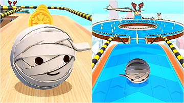 Sky Rolling Ball 3D - Levels 597 to 598