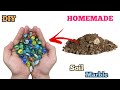 How to make marble balls  homemade marble  marble making