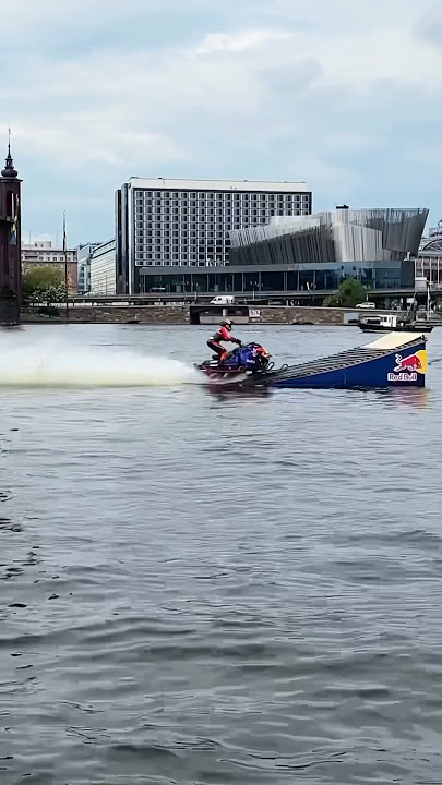 Boat cleared. ✅✈️ #viral #snowmobile #cool #winter #summer #water #hp #sledpage #jump #shorts #yt