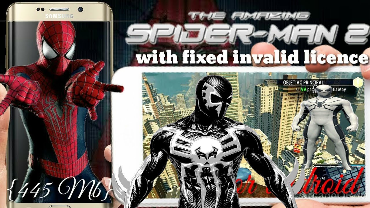 (HIGHLY COMPRESSED )THE AMAZING SPIDERMAN 2 APK+DATA FOR ALL ANDROID DEVICES