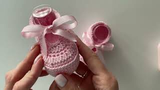 "Soft Sole Crochet Baby Shoes for Newborn to Toddler Girls" screenshot 2