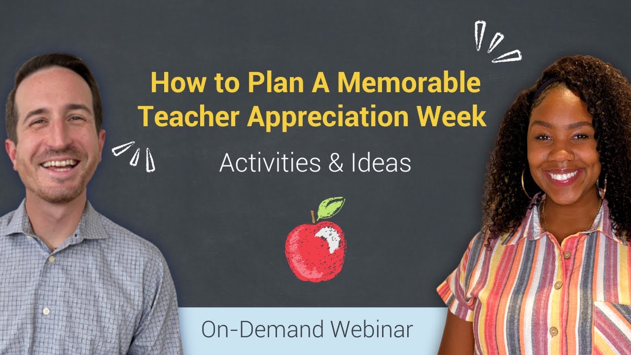 Planning a Memorable Teacher Appreciation Week 2024