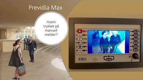 Previdia Max brannvarslingssytem