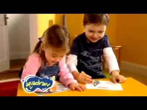 Aquadraw Mini Mats UK 2007 Advert