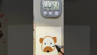 1 Minute Drawing Challenge 🎨 | Relaxing Pencil Sounds ASMR (No Talking)