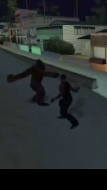 Bigfoot & CJ dancing to Electronic music