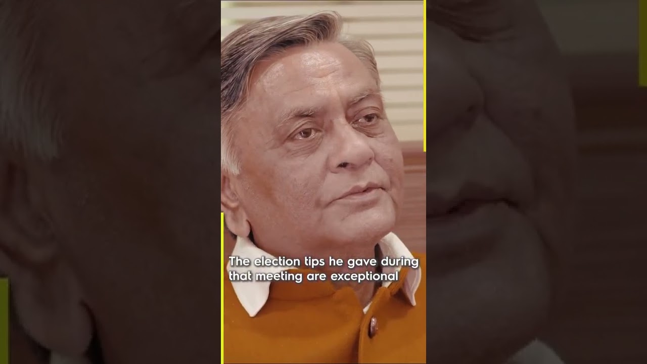 Election tip from Modi Ji to Party worker when he was Serving as National Secretary of BJP