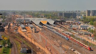 Urząd Transportu Kolejowego - transmisja widoku na Warszawę Zachodnią