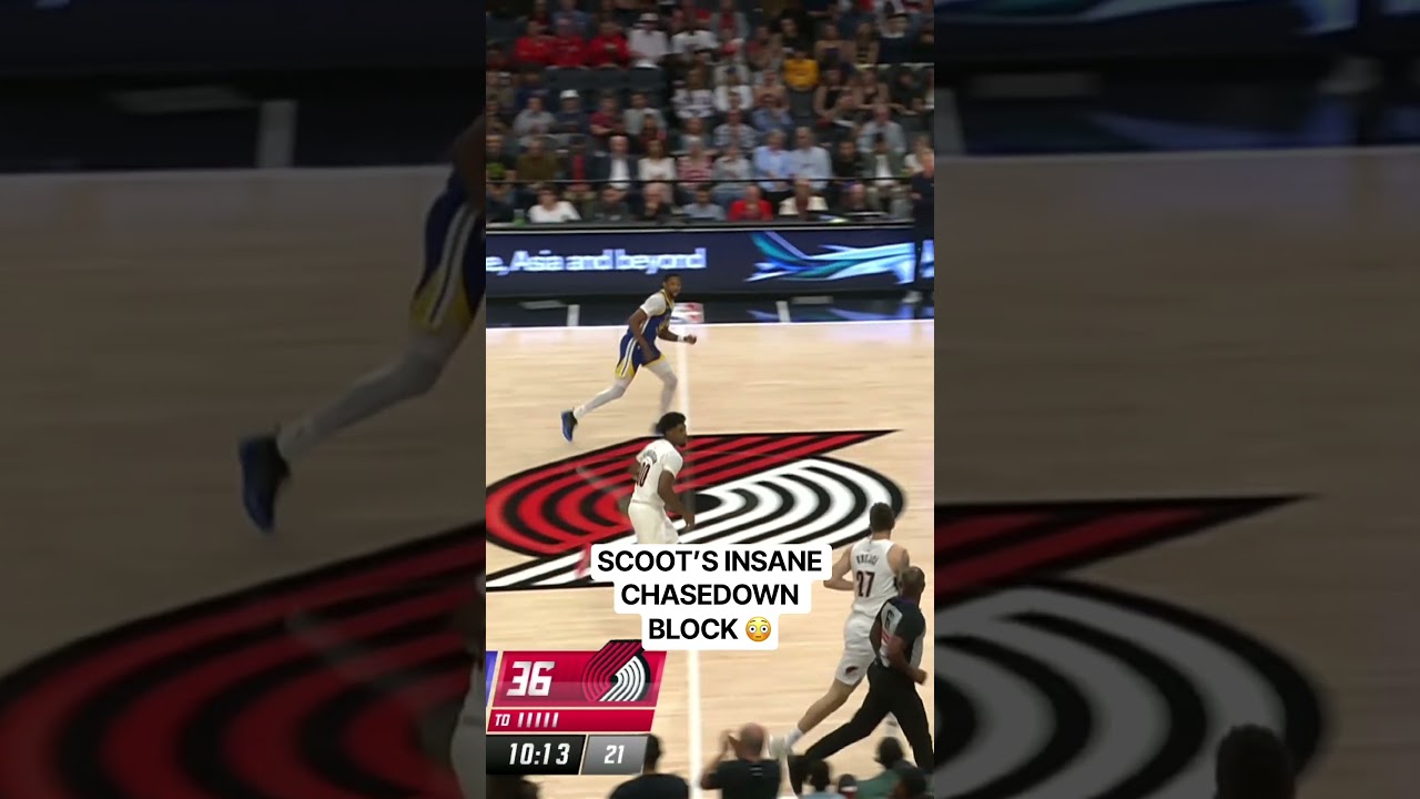 Scoot Henderson’s INSANE Chasedown Block Leads to a Krejci 3️⃣