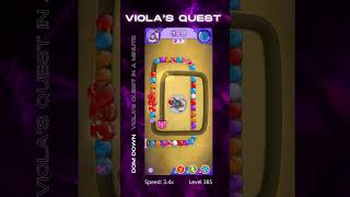 Dom Down Viola's Quest - Level 385 🟣🟠🔴 #shorts screenshot 1