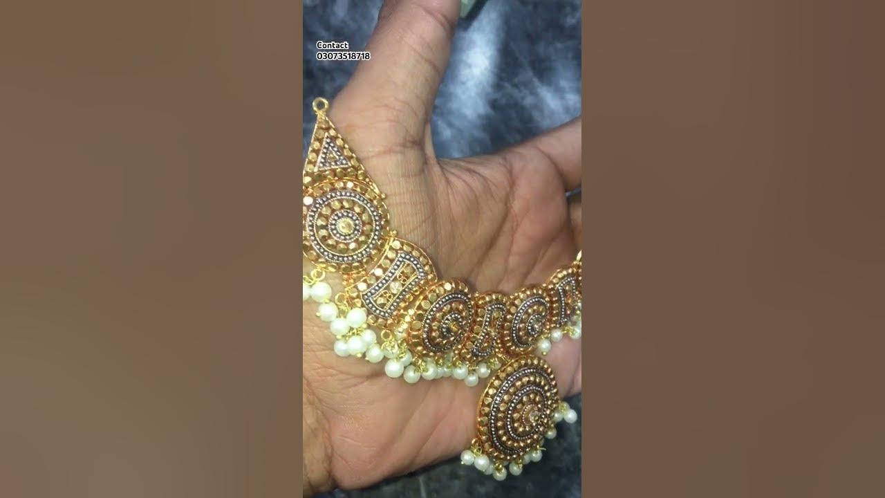 Bridal Jhumka Set Jewelry Dulhan Ka Jhumka Haar Set Bareli Ka bridal-jhumka-set-jewelry-dulhan-ka-jhumka-haar-set-bareli-ka