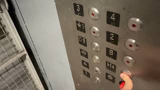 INCREDIBLY GIGANTIC Schindler/MEI Hydraulic Freight Elevator with 20,000 POUNDS!!!!!!!!!