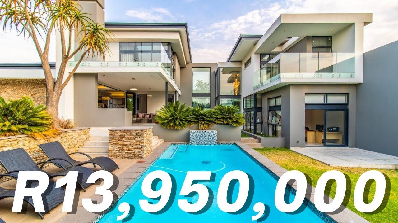 Touring a R13,950,000 ULTRA MODERN SBE MASTERPIECE in Waterfall Country