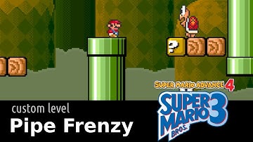 SMA4 custom level - Pipe Frenzy