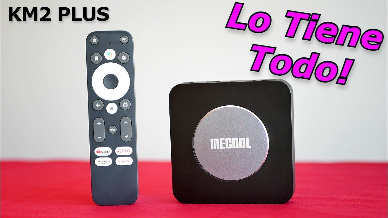 TV Box Mecool KM2 Plus Convertidor a Smart TV Android 11 + Memoria 32GB  Kingston