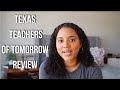 Texas Teachers of Tomorrow HONEST Review: Becoming a teacher without an education degree