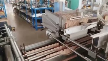 ZH-CGJ Auto Partition Slotter Assembly Making Machine With Collector