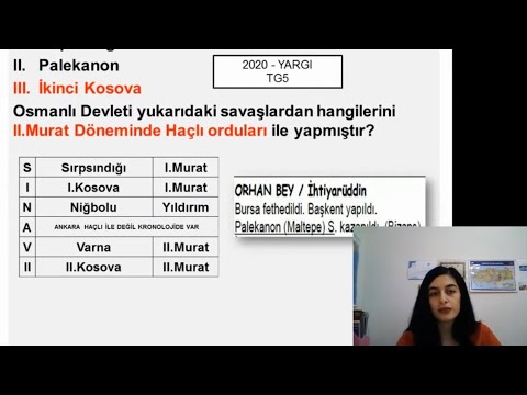 TARİH KODLAMALAR VE SORU ÖRNEKLERİ-1