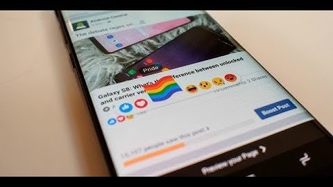 Hướng dẫn thêm Reaction máy bay trên điện thoại - Reaction ariplane Facebook 2018