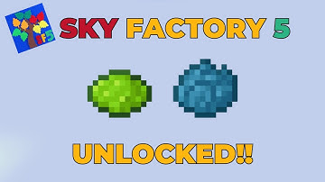 UNLOCK 16 COLORS In SkyFactory 5 | CYAN & LIME