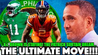 💥Patrick Surtain Trade Door Just OPENED! 🚀 | A.J. Brown STAYS! DEAL WITH IT! 🔥 | 🦅Mock Trade