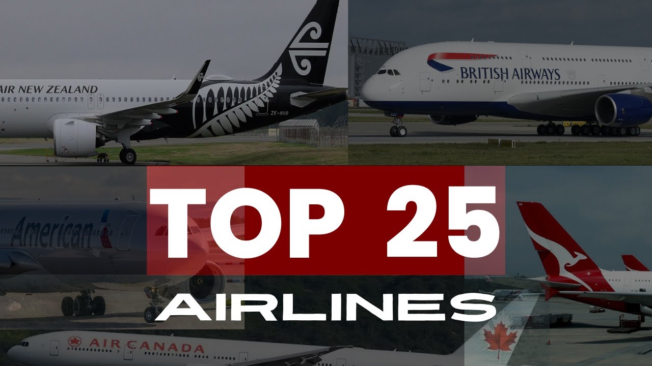 Top 25 Best Airlines in The World Airline Ratings 2024 YouTube