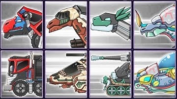 Game for kids | Dino Robot Corps #4: Megalosaurus & Transformers