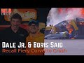 Dale Jr. and Boris Said Relive Fiery Corvette Crash from 2004