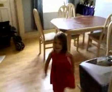 Emma dancing