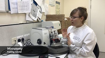 Microtomy tutorial part 1 - Introducing the microtome and safe working