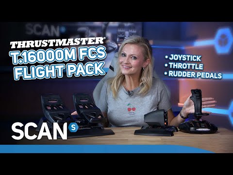 THRUSTMASTER FCS Flight PC Gaming Accessories - Joystick, Throttle, Pedals