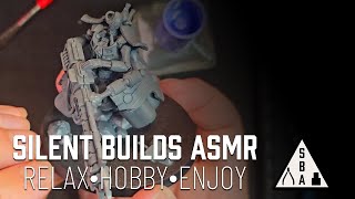 ASMR: Silent Builds ASMR Episode 3 - Building a Necron Lokhust Heavy Destroyer