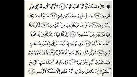 تلاوات مختارة سورة الذاريات القارئ ناصر علي الغامدي