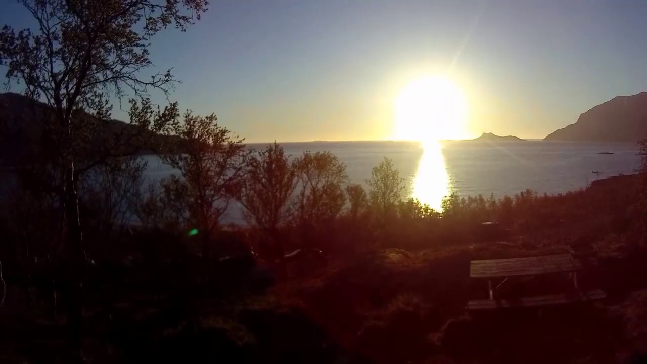 Midnight sun timelapse YouTube